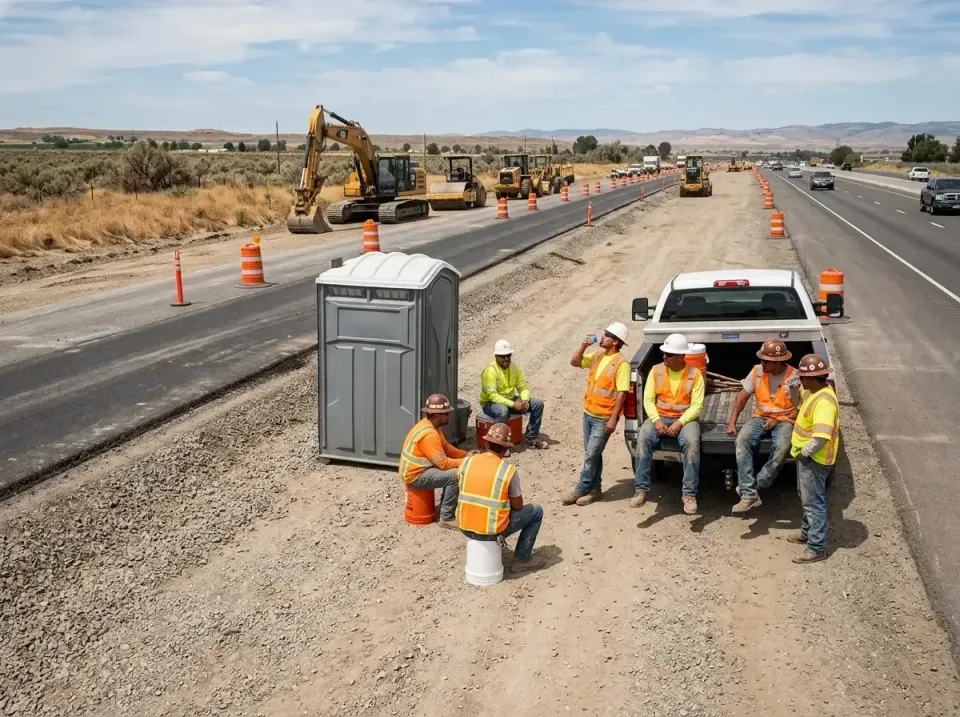 highway-road-construction-crew-007 — frequently asked questions, Porta Potty and Restroom Rentals in Carthage, MS
